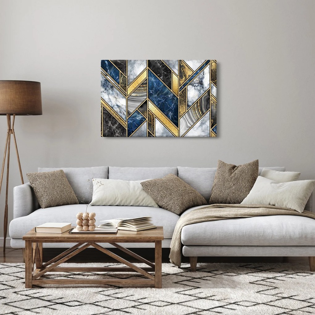 Tablou abstracției artistice (90x60 cm)