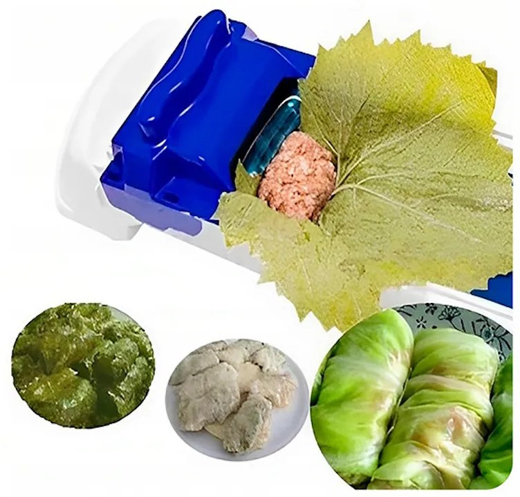 FOODROLL Roll Roller, Funcționare neelectrică, Ușor de utilizat, Alb/Albastru