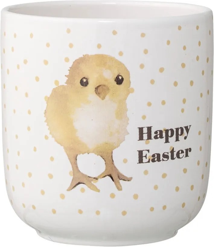 Ghiveci din ceramică Bloomingville Happy Easter