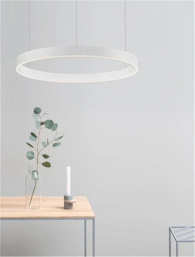 Lustra LED dimabila design circular MOTIF D-60cm
