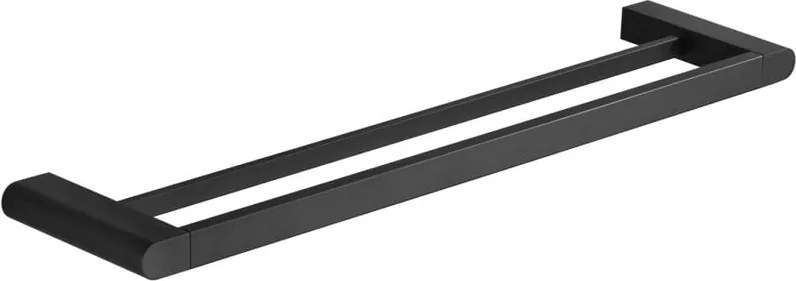 Mexen Adox cârlig dublu pentru prosoape, negru - 7018225-70