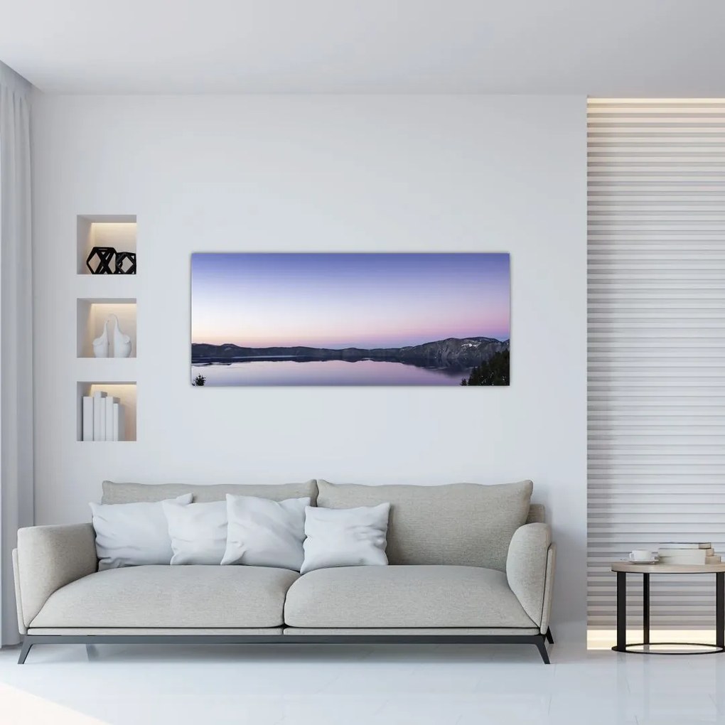 Tablou cu lac (120x50 cm)