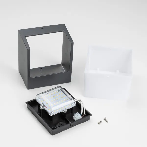 Aplică LED de exterior Brilagi TERNI LED/12W/230V antracit IP44