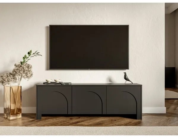 Comodă TV NIO, neagră