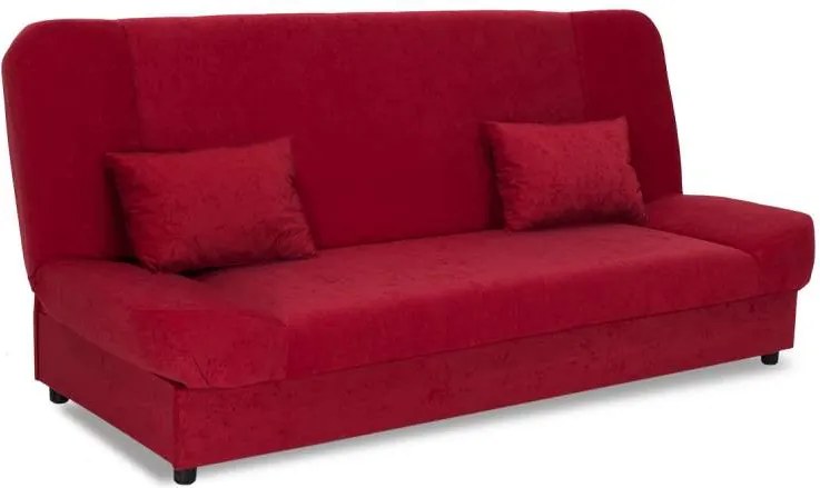 Canapea extensibilă de 3 locuri Tiko Red