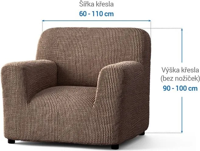 Gaico Huse bielastice COSTINA alunei fotoliu (l. 60 - 110 cm)