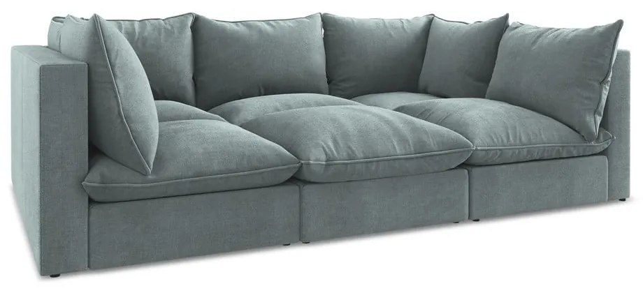 Canapea albastră 255 cm Manao – Makamii