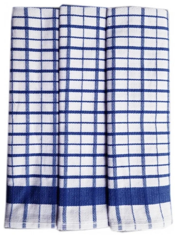 Prosop de bucătărie în carouri Egypt – Set 3 bucăți