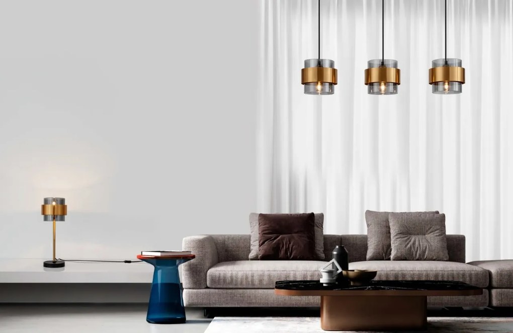 Lustra cu 3 pendule design modern SIANNA