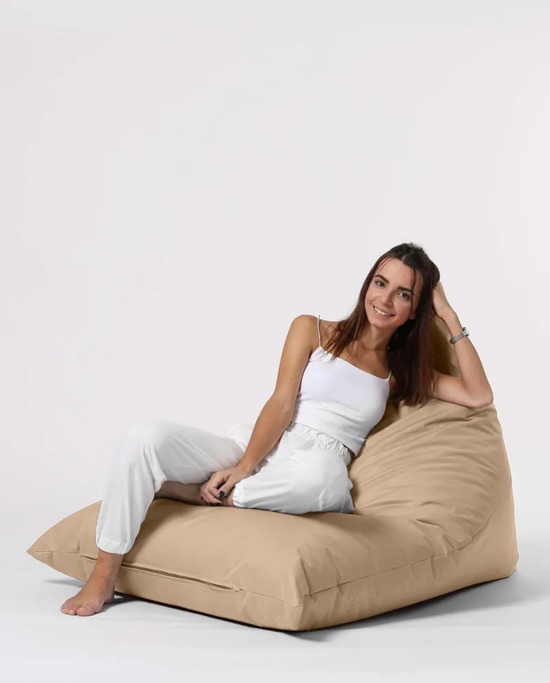 Fotoliu puf pentru grădină Pyramid Big Bed Pouf - Mink