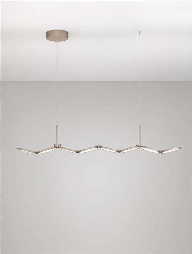 Lustra LED suspendata design modern VEA