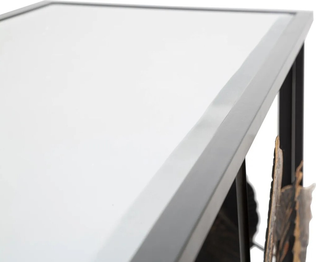 Consola Glam Dark, Mauro Ferretti, 111.8x41.9x80 cm, fier, multicolor