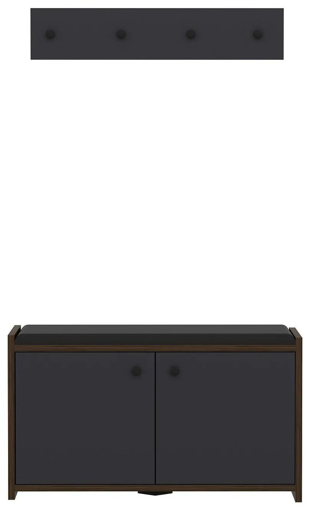 PANTOFAR Zen Shoe Cabinet, Alb, 35x45x80 cm