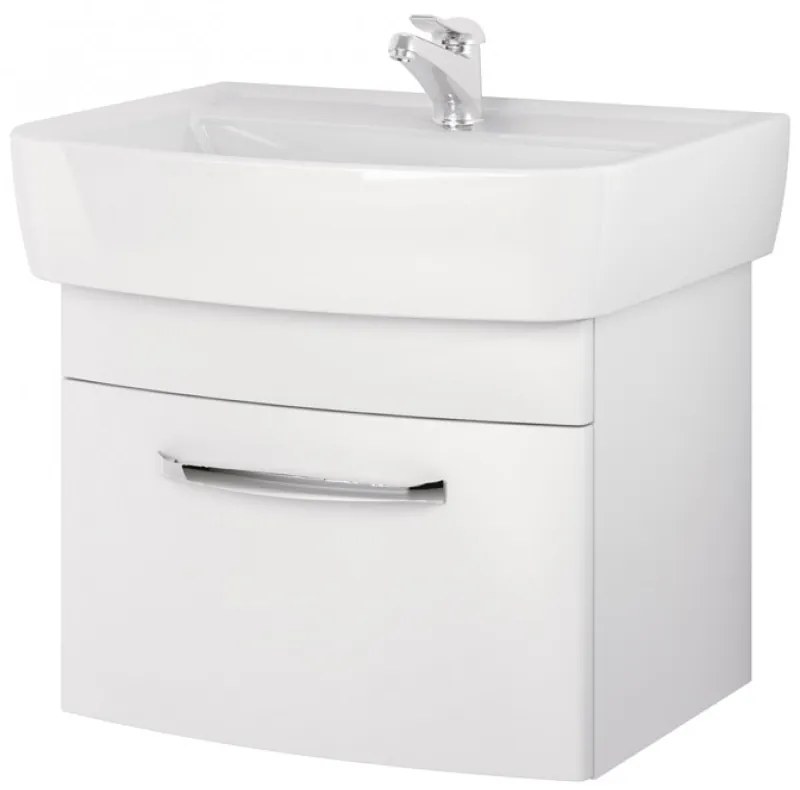 Dulap de baie Pure Alb pentru lavoar Pure 60 Cersanit