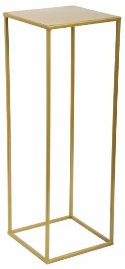 Suport pentru flori 70x24 cm, culoare aurie