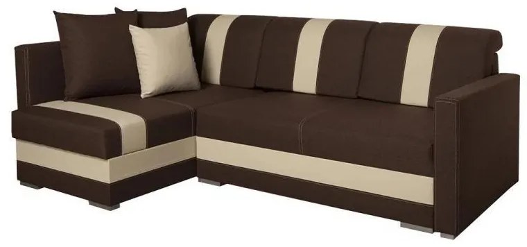Colțar Navegan  (ciocolățiu + bej) (S). Promo -17%. 1124132
