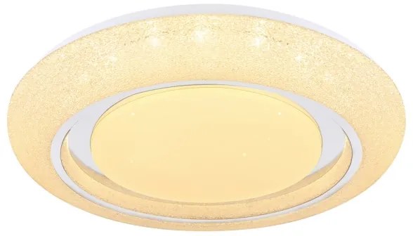 Plafonieră LED dimabilă Globo 483111-28SH RADA LED/28W/230V + telecomandă
