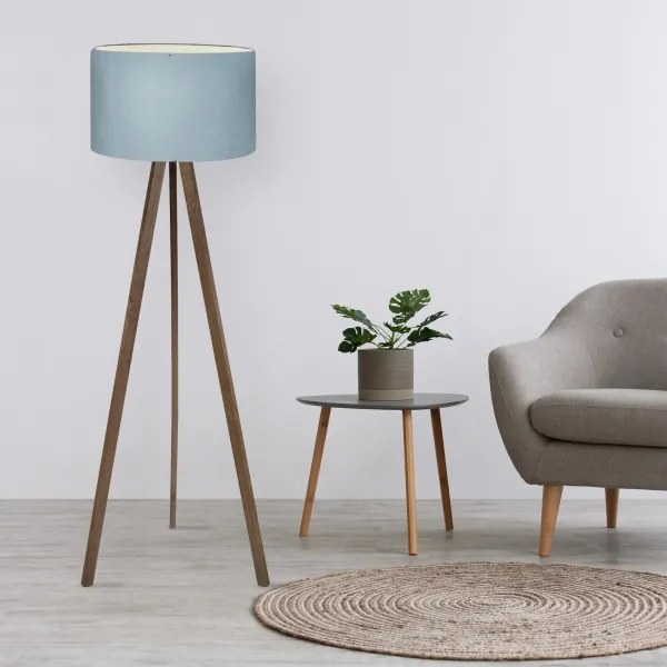 Lampadar AYD, 1 x E27, 40 W, 230 V, maro/albastru