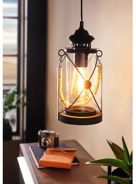 Eglo 49213 - Lustra BRADFORD 1xE27/60W/230V