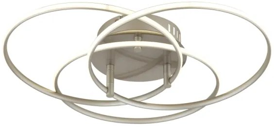 Plafonieră LED Globo 67355-40N KOMBOS 40W/230V d. 45,6 cm crom mat