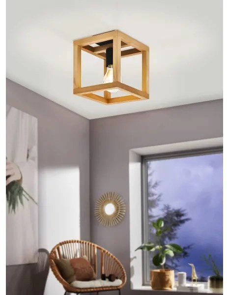 Plafonieră Eglo BLACKCROWN 32146, 1xE27/40W/230V