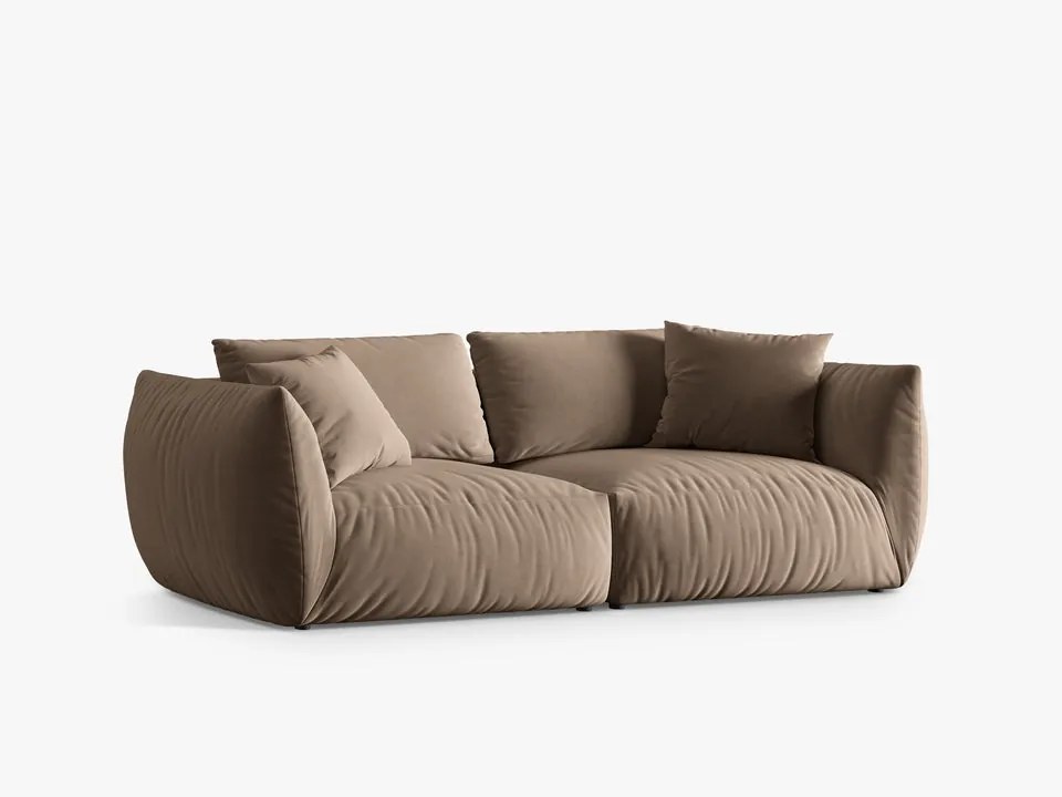 Canapea modulara Chris 4 locuri catifea L260 cm