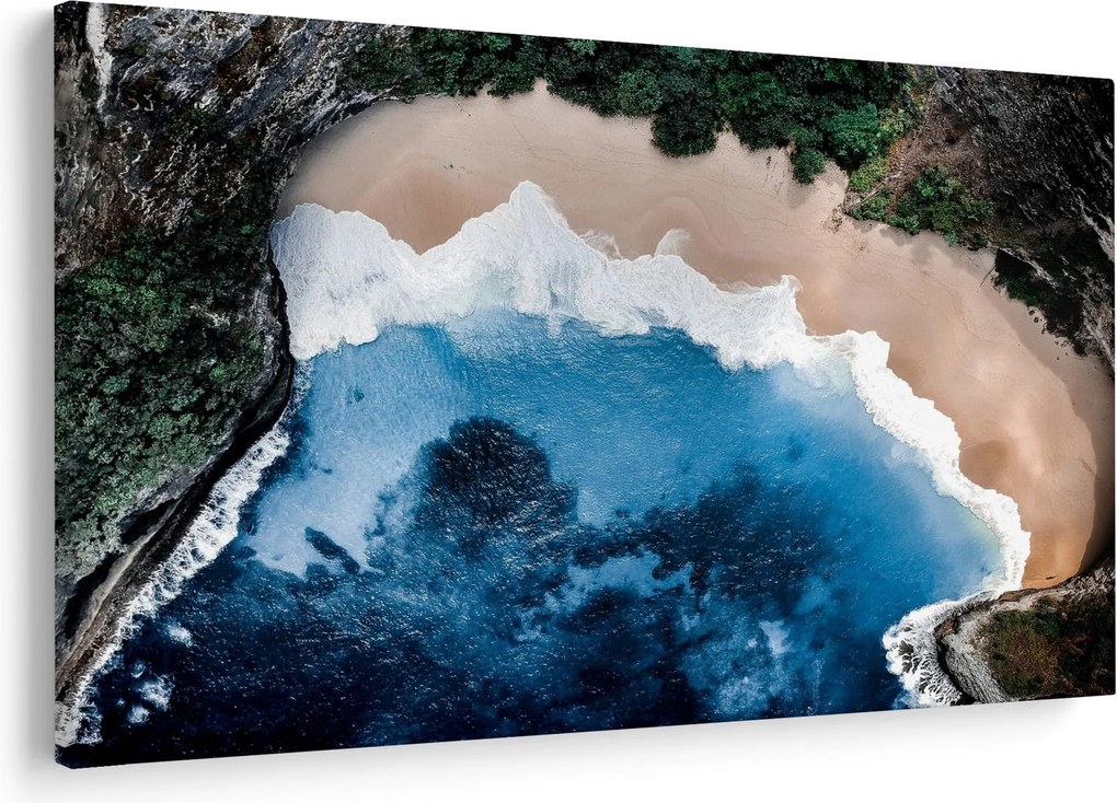 Tablou cu plaja Nusa Penida, Indonesia (90x60 cm)