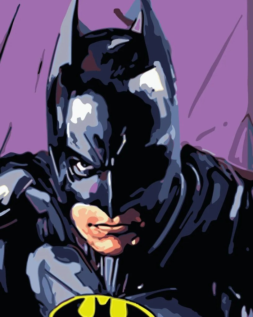 Pictura pe numere cu un cadru "Batman" 50x40 cm