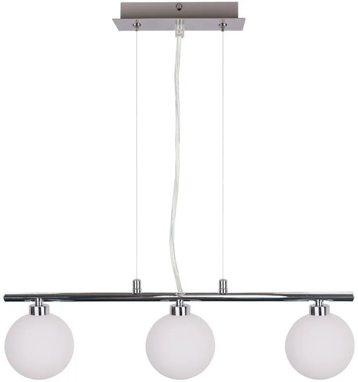 Candellux Raisa lampă suspendată 3x40 W alb 33-01382