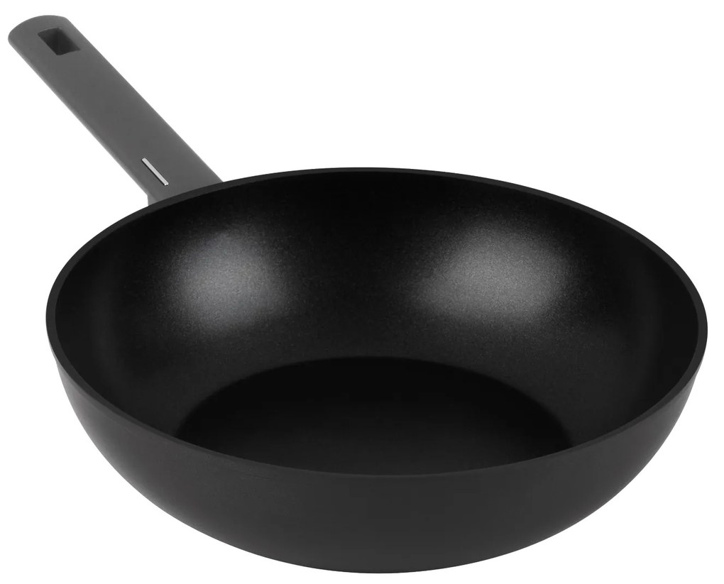 Tigaie wok cu capac 28 cm Anthracite  Berlinger Haus - BH 8123