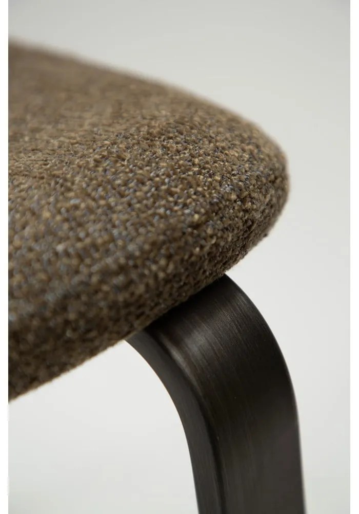 Scaun de dining kaki tapițat Heap – DAN-FORM Denmark