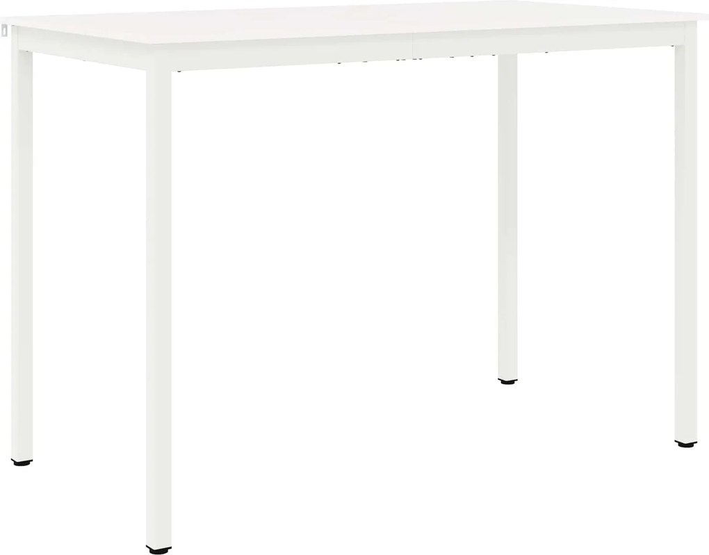vidaXL Masă de bar Alb 150 x 80 x 105 cm Lemn de pin masiv