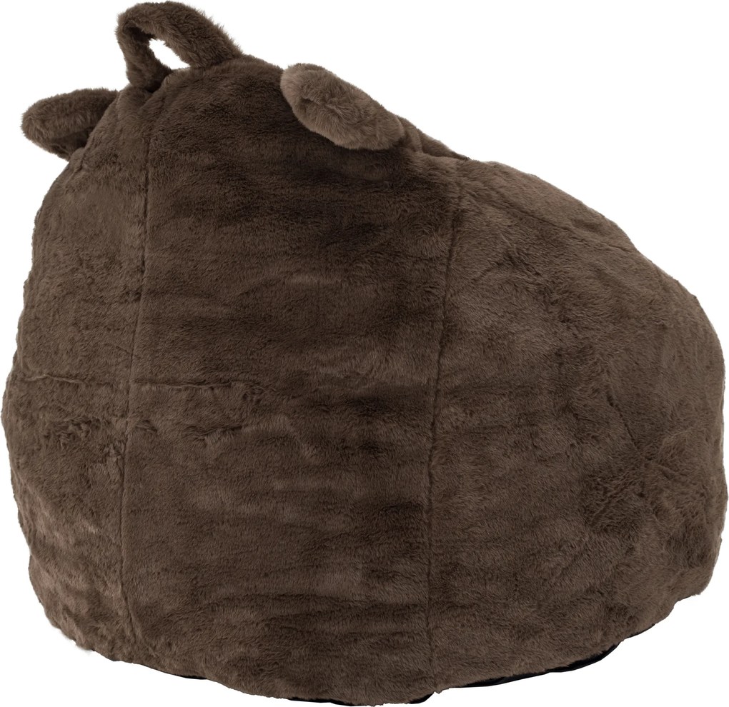 Fotoliu tip sac urs, maro, MEDAK