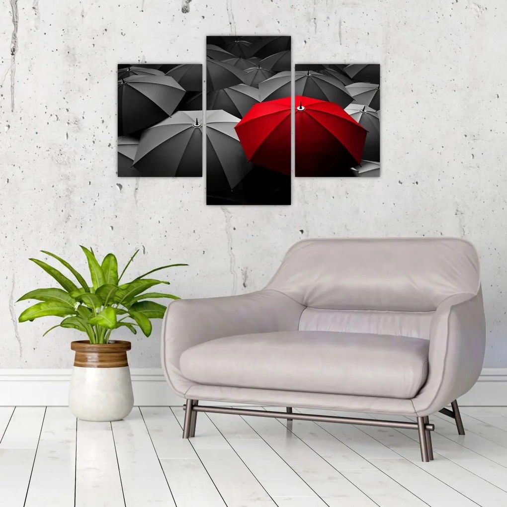 Tablou cu umbrele deschise (90x60 cm)