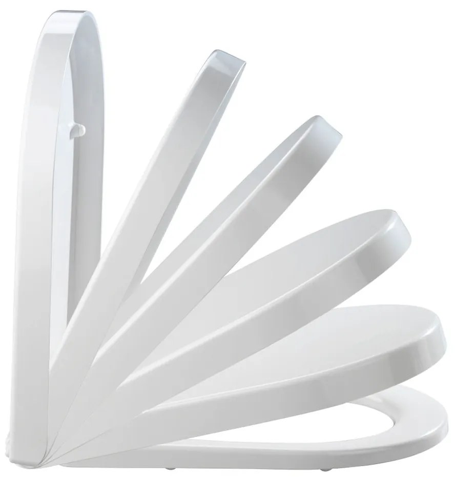 Capac WC 34,5 x 45,5 cm Easy-Close (cu închidere automată) Palma – Wenko