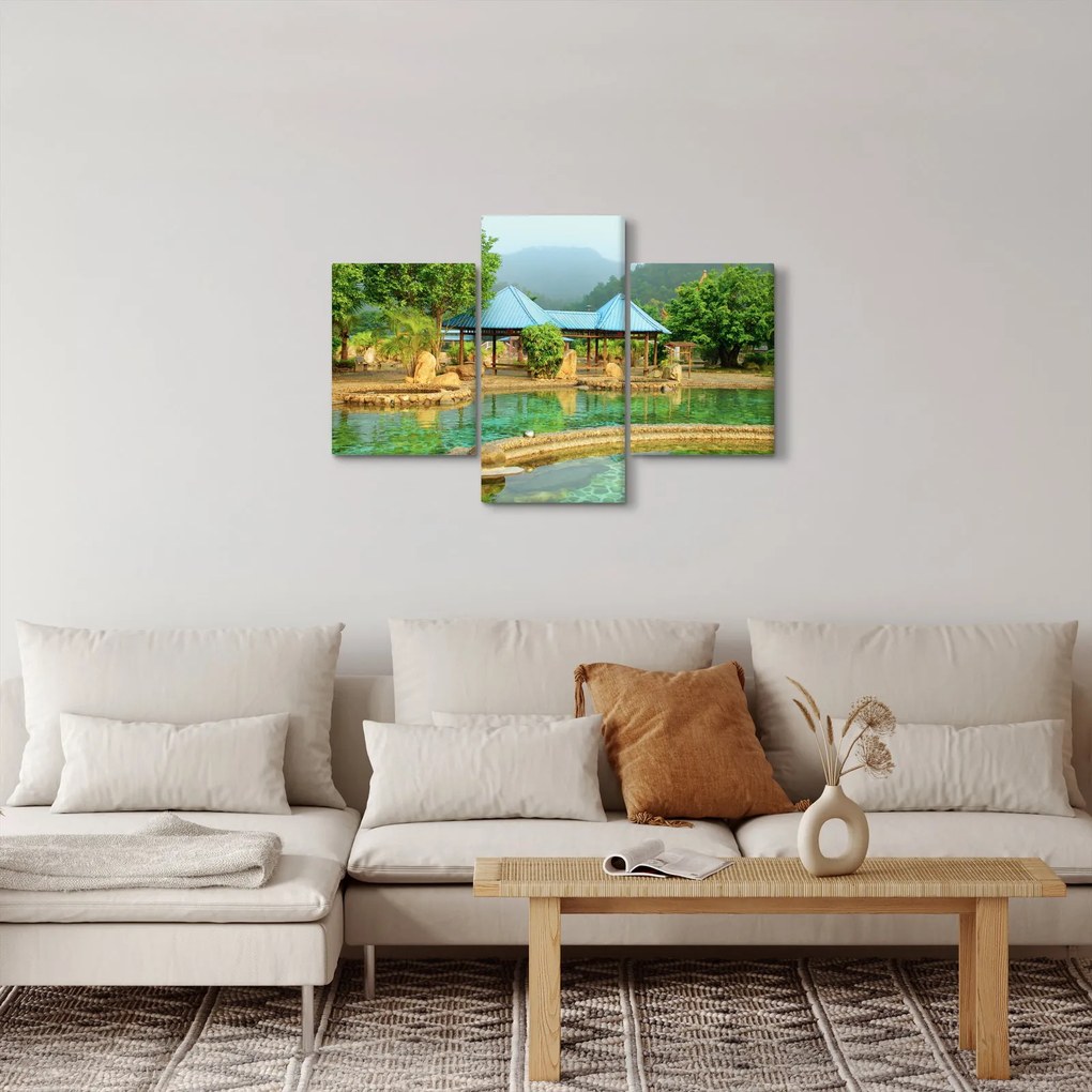 Shanghai hotel park (90x60 cm)