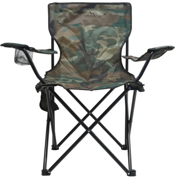 Scaun camping pliabil camuflaj