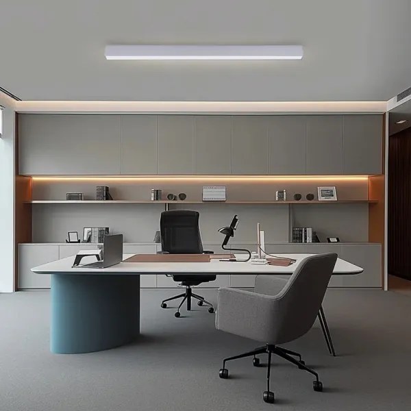 Brilagi - Plafonieră LED reglabilă SLEEKLINE LED/40W/230V Wi-Fi Tuya argintiu+telecomandă