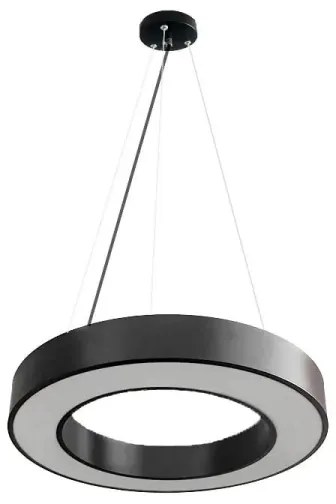 Lustră LED dimabilă pe cablu LED/45W/230V 3000-6500K negru + telecomandă