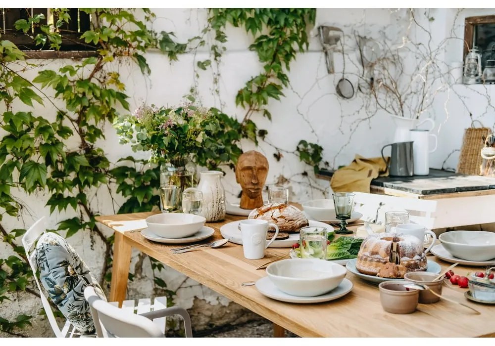 Farfurie adâncă din gresie ceramică Bloomingville Bea