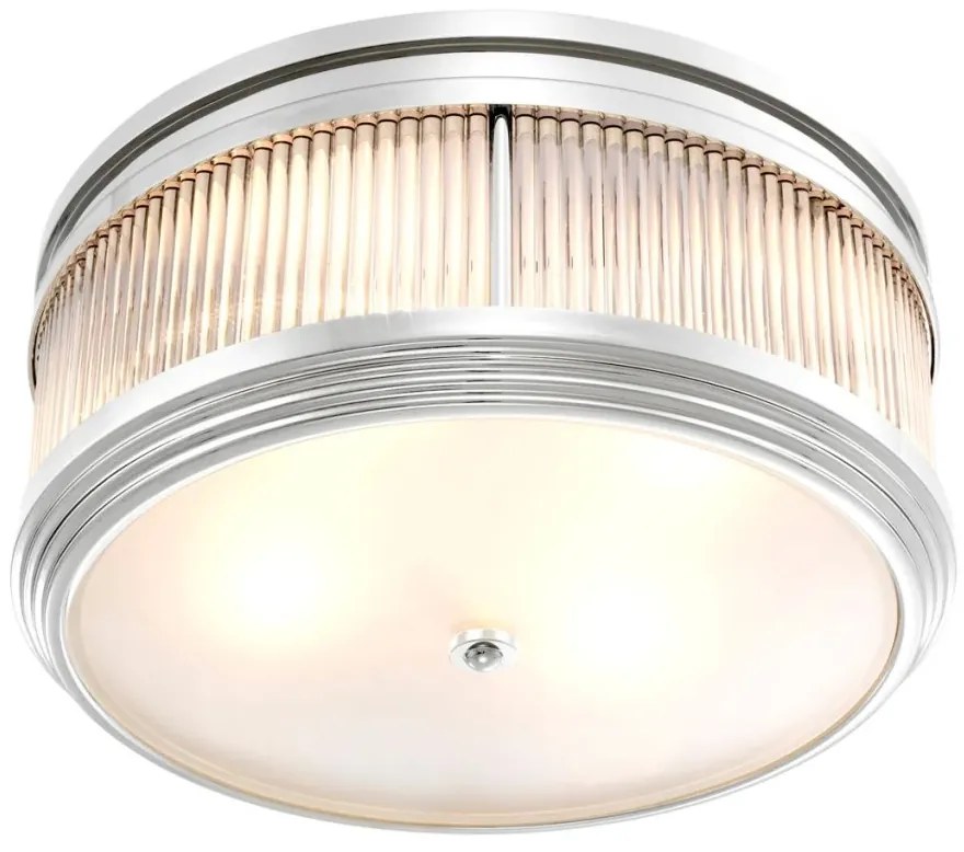 Plafoniera design LUX Rousseau nickel 112855 HZ