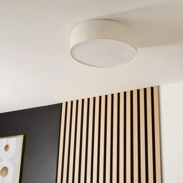 Plafonieră SIRJA, 2 x E27, 15 W, 230 V, Ø 45 cm, crem