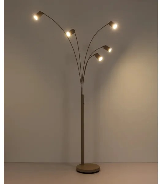 Globo 57910-5SSA - Lampadar ROBBY 5xGU10/35W/230V