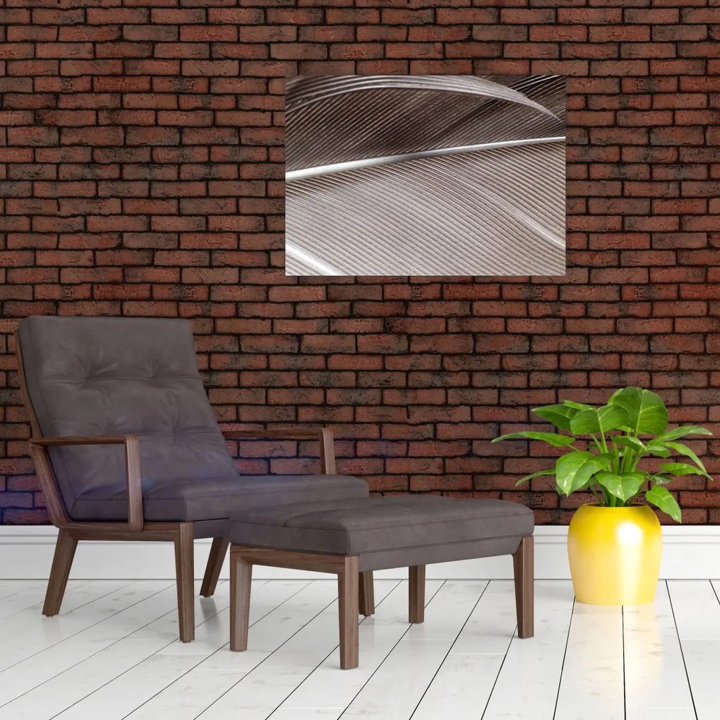 Tablou cu fibre abstacte (70x50 cm)