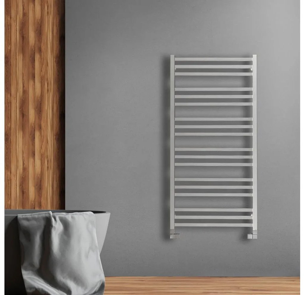 P.M.H. AV4C - Radiator de baie tip scară AVENTO 360 W 121 cm crom lucios