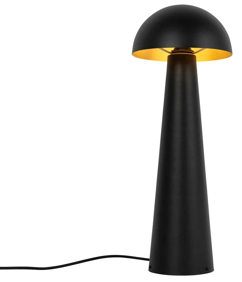 Lampă de podea pentru exterior neagră 65 cm - Mushroom