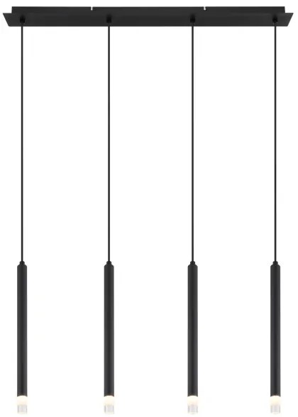 Lustră pe cablu Globo 15629-4 BLAKE 4xG9/4W/230V