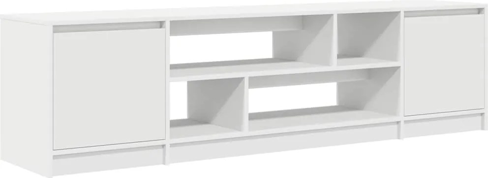 vidaXL Dulap TV alb 188,5x41x50 cm lemn prelucrat