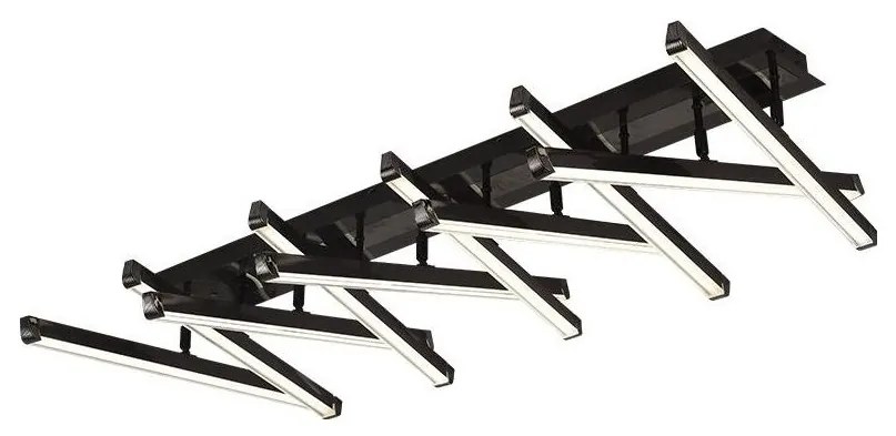 Lustră LED dimabilă aplicată LED/125W/230V 3000-6500K + telecomandă