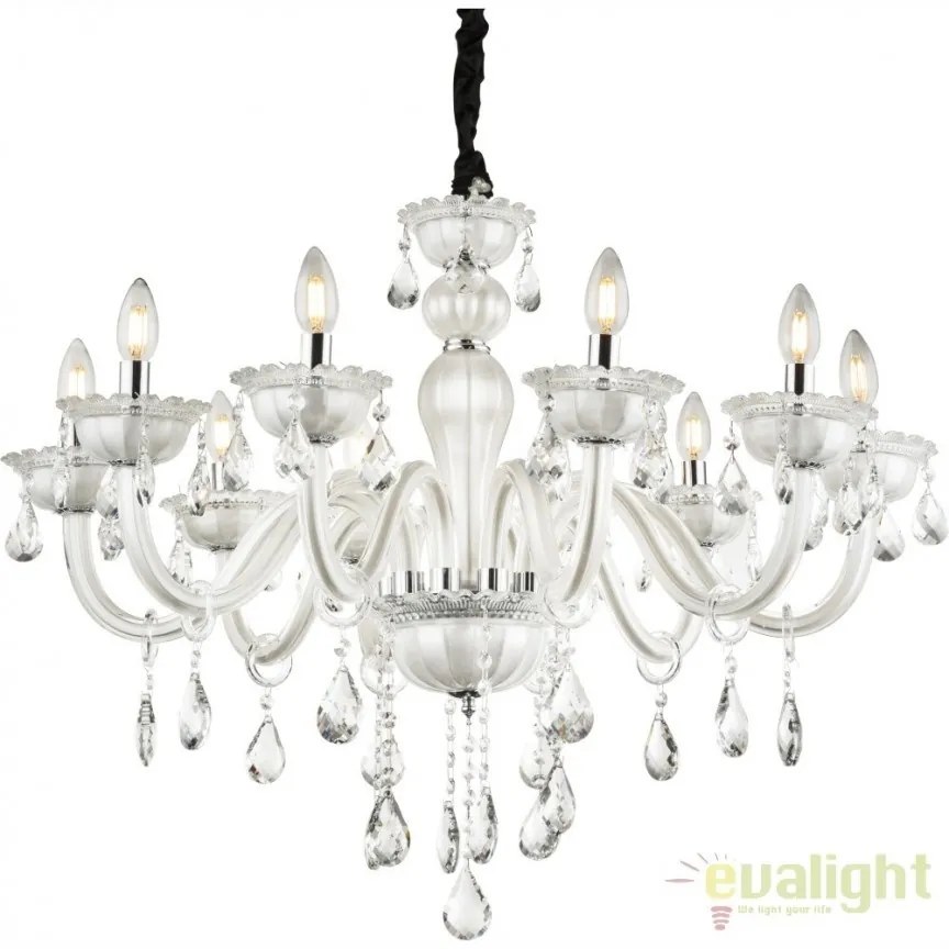 Candelabru elegant cu 10 brate design clasic Teejay 64118-10 GL